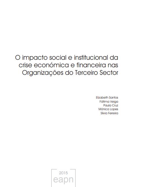 O impacto social e institucional da crise económica e financeira nas Organizações do Terceiro Sector